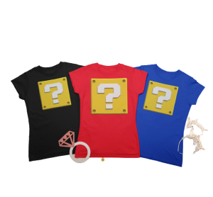 COMBO MISTERIO MUJER 3 CAMISETAS